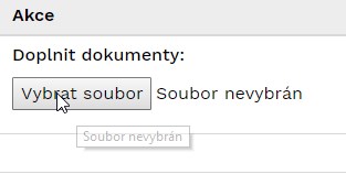 Dokumenty k podmínce