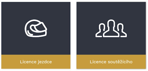 Volba účelu licence