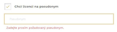 Licence na pseudonym